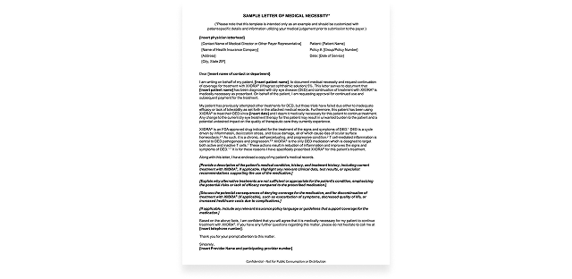 Xiidra Letter of Medical Necessity (Patient Continuation) thumbnail