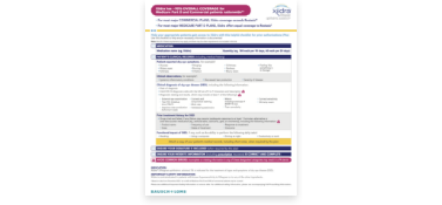 Xiidra Prior Authorization Checklist thumbnail