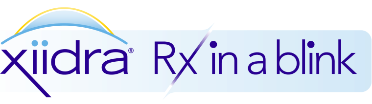 Xiidra Rx in a blink
